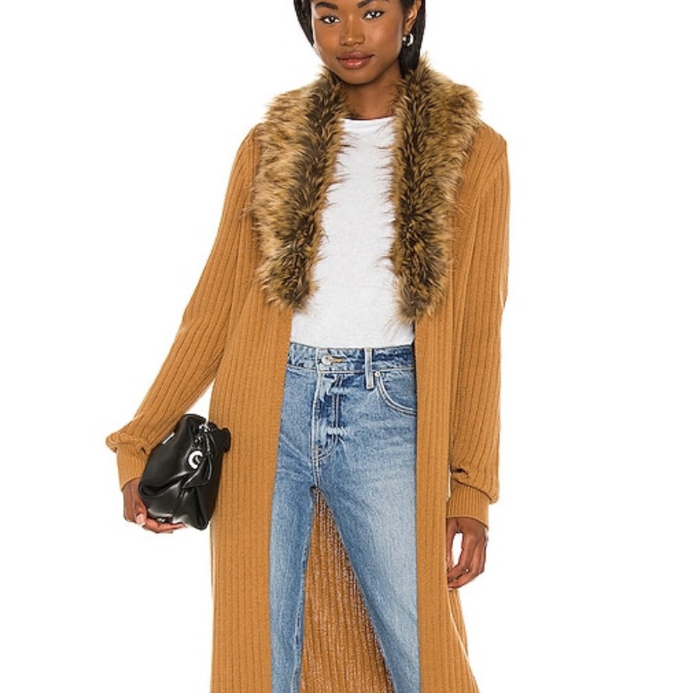 Show Me Your Mumu Faux Fur cardigan
